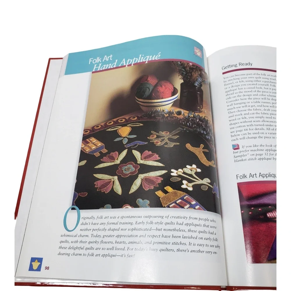 Applique Made Easy Rodale Successful Quilting Library Hardcover 1996 0875968139